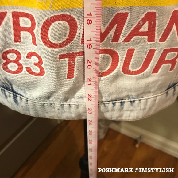 🆕 Def Leppard Denim Jean Jacket Oversized - Picture 8 of 8